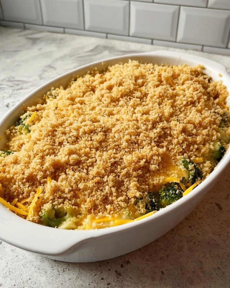 Broccoli Cheddar Casserole Recipe
