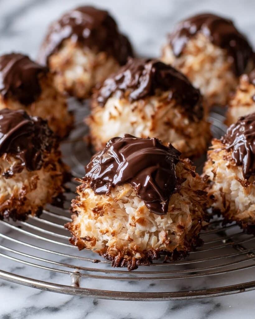 No-Bake Chocolate Coconut Macaroons Recipe