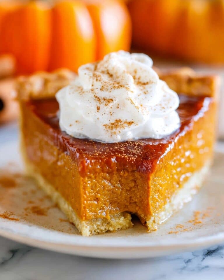 Crustless Pumpkin Pie Recipe
