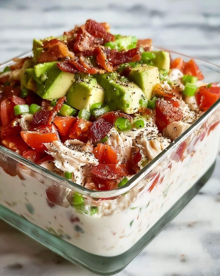 BLT Chicken Salad for Meal Prep Recipe