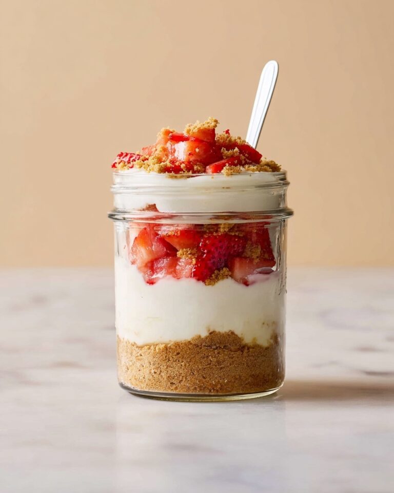 High Protein Cheesecake Jars Recipe