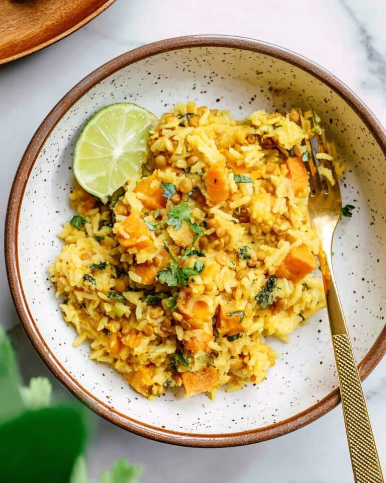 Red Lentil and Sweet Potato Curry Casserole Recipe