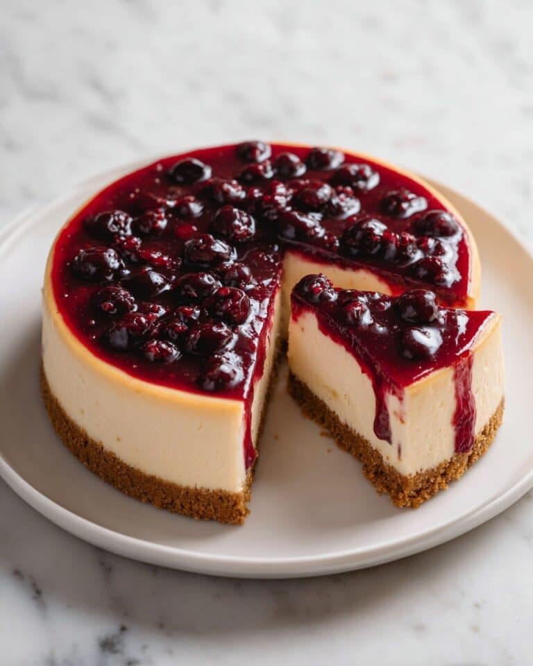 Mulberry & Earl Grey Cheesecake Recipe