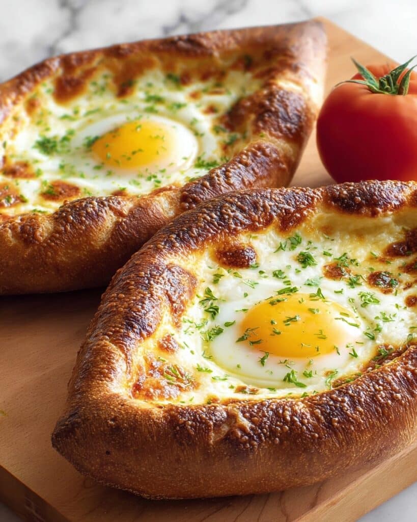 Khachapuri (Georgian Cheese Bread) Recipe