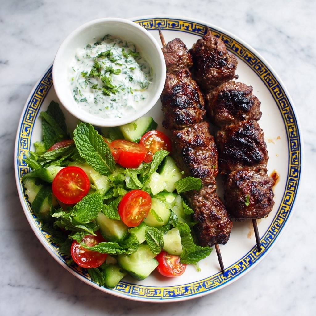 Middle Eastern Kofta Kebabs Recipe