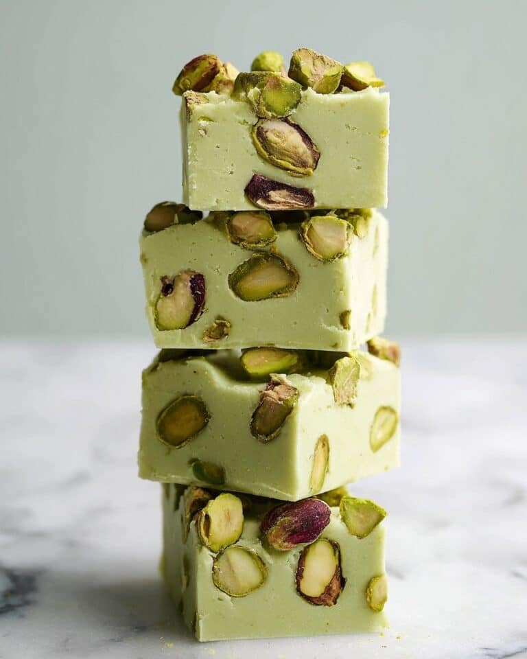 Pistachio White Chocolate Fudge Recipe