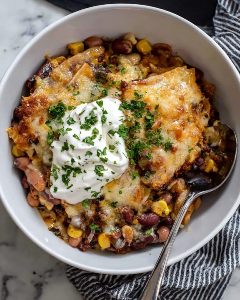 Ground Chicken Taco Casserole Recipe