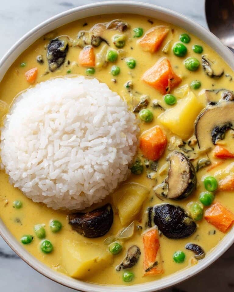 White Bean Mushroom Stew with Potatoes Recipe