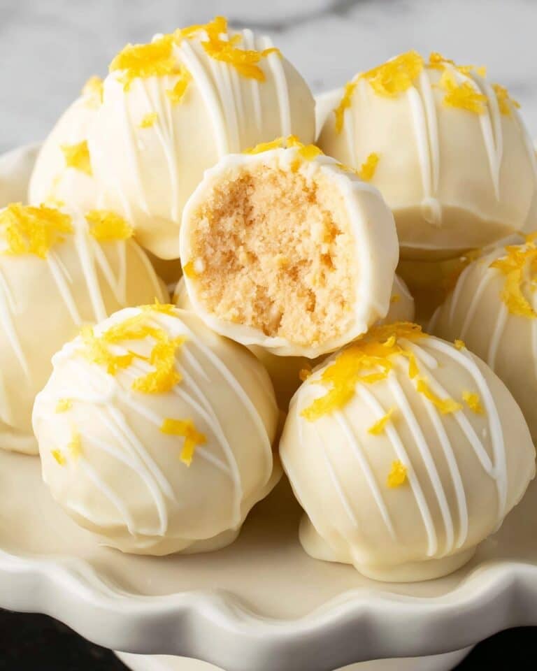 Lemon Truffles with Golden Oreos Recipe
