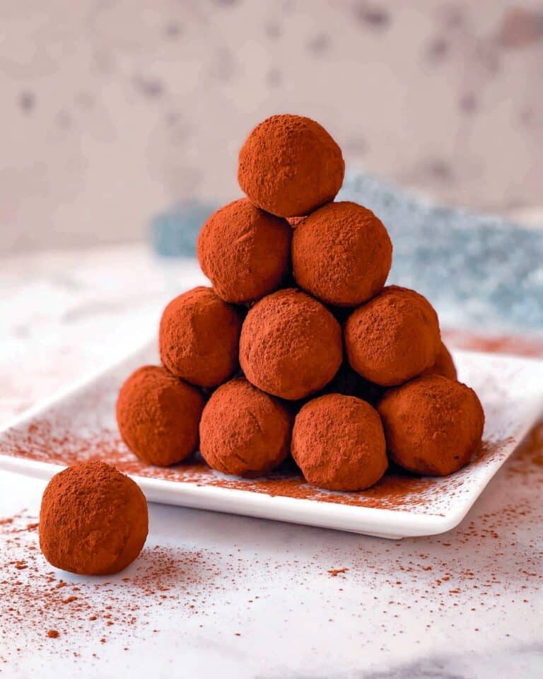 2 Ingredient Chocolate Truffles Recipe