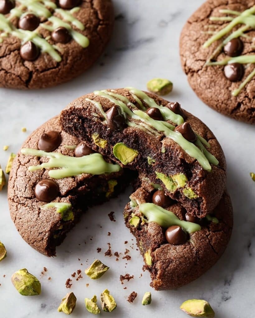 Dubai Chocolate Bar Pistachio Cookies Recipe