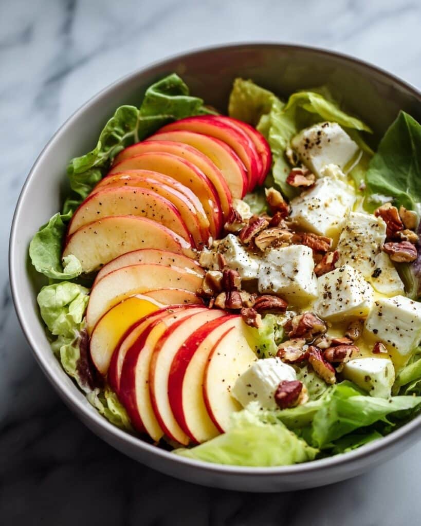Honeycrisp Apple and Feta Salad Recipe