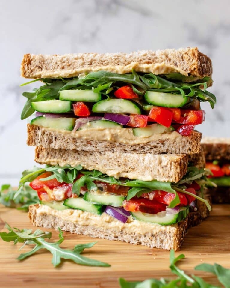 Mediterranean Veggie Sandwich (Copycat Panera Recipe) Recipe