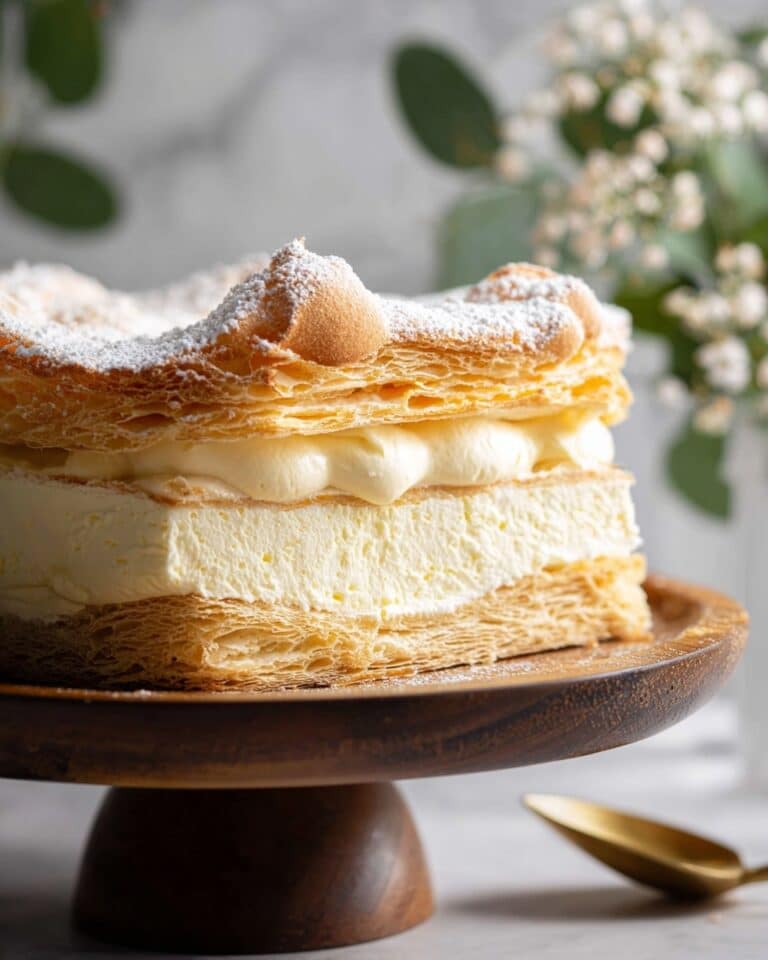 Karpatka (Polish Carpathian Cream Cake) Recipe