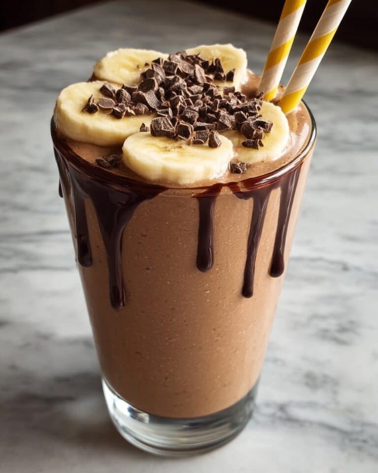 Chocolate Peanut Butter Banana Shake Recipe