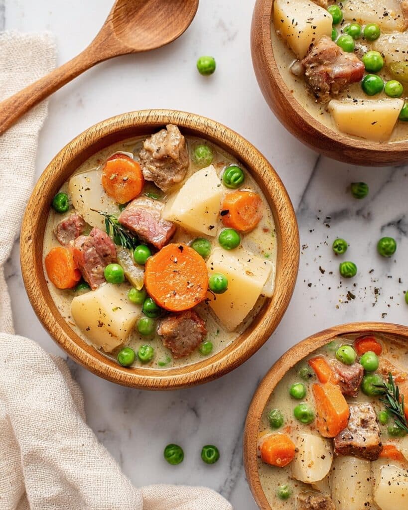 Cheesy Ham and Potato Soup Recipe