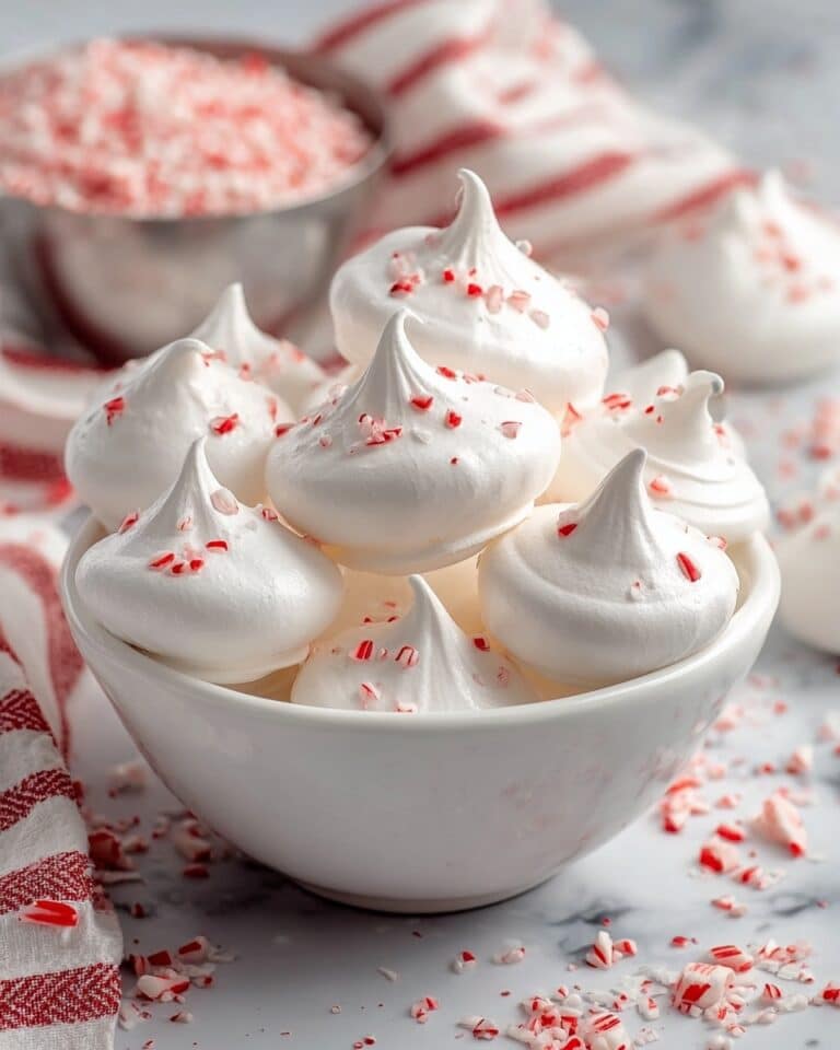 Peppermint Meringues Recipe