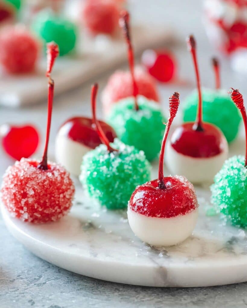 Christmas Drunken Cherries Recipe