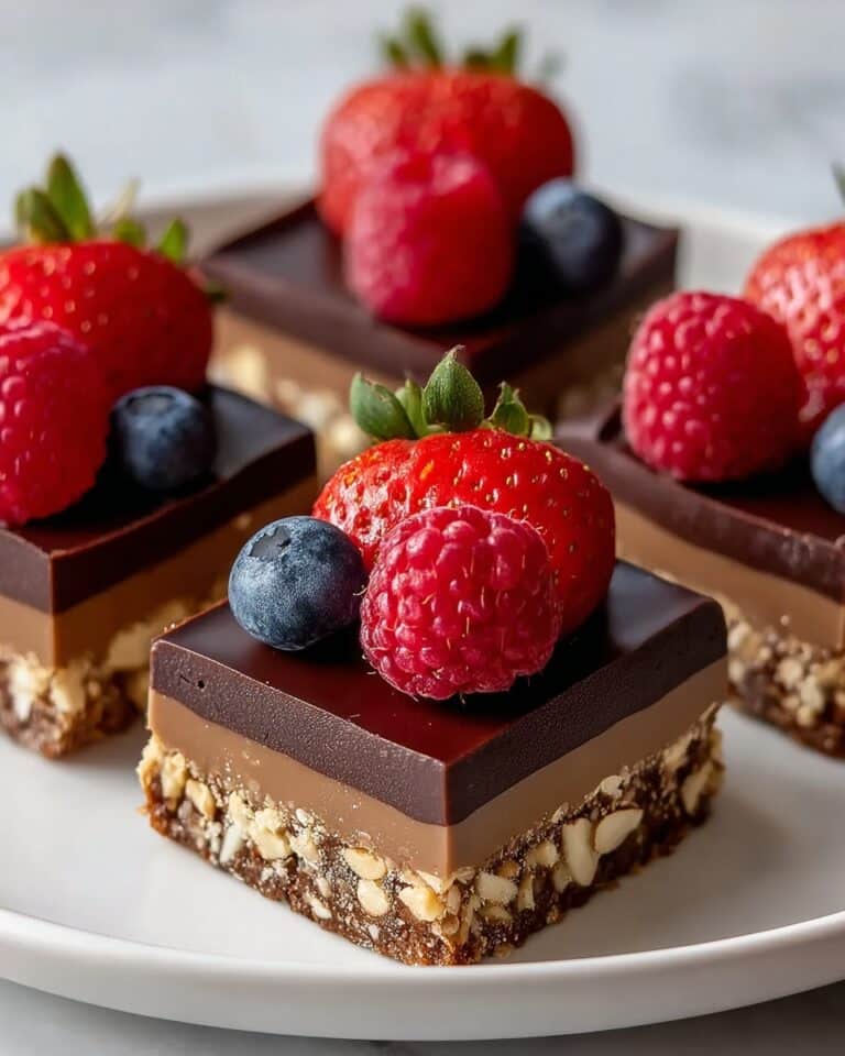 Chocolate Berry Bars Recipe
