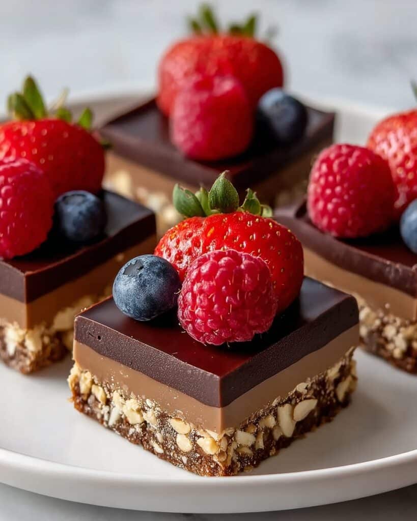 Chocolate Berry Bars Recipe