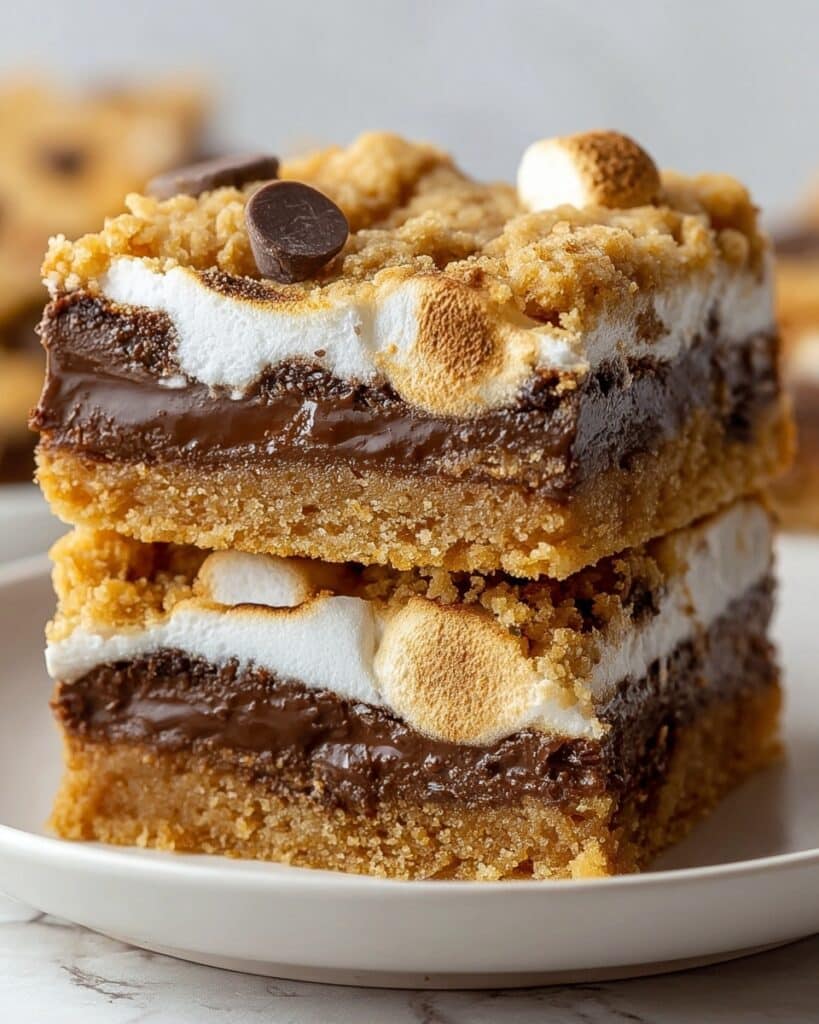 S’mores Cookie Bars Recipe