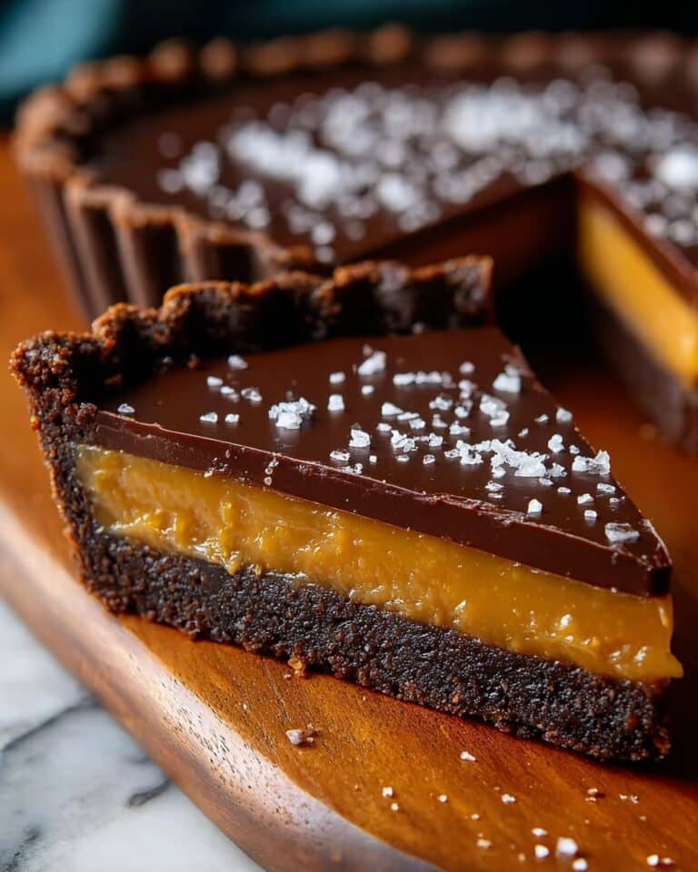 Salted Caramel Chocolate Tart Recipe