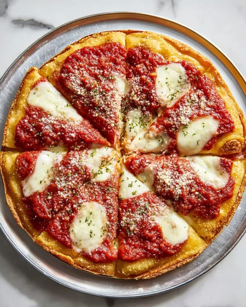 Low Carb Cheese Pizza Crust Recipe