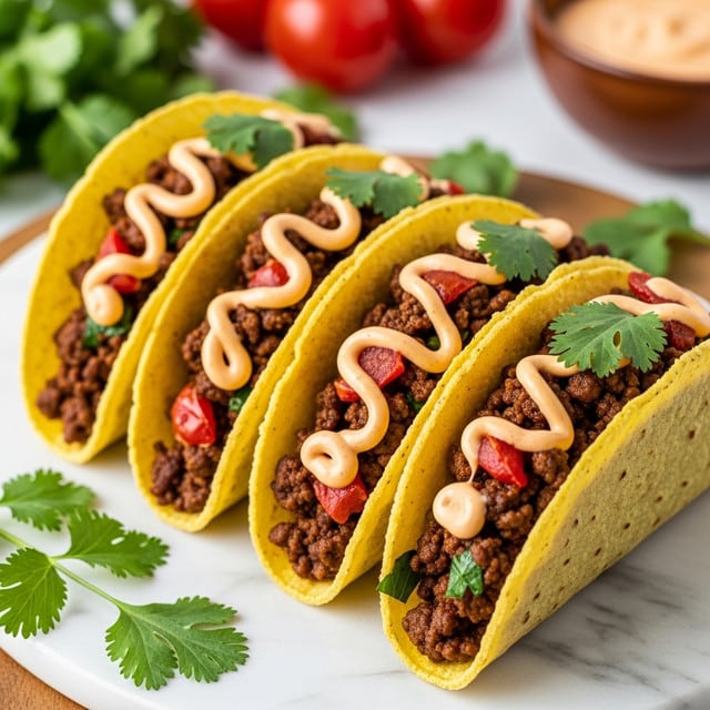 Easy Rotel Tacos with Velveeta Queso Recipe