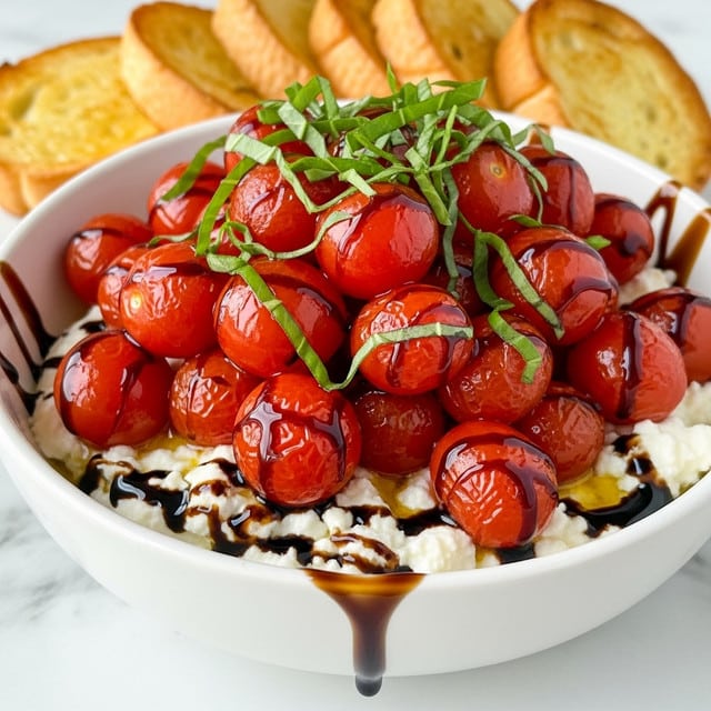 Savory Goat Cheese Bruschetta Dip Recipe