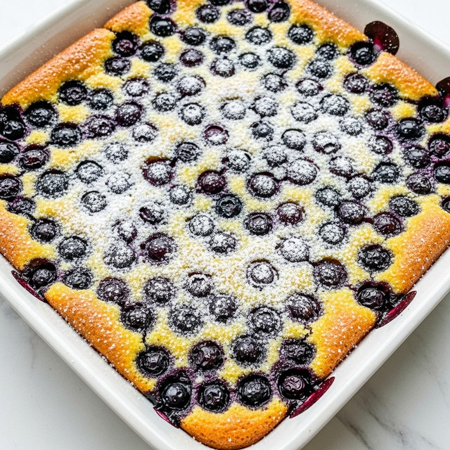 Melt-in-Your-Mouth Blueberry Breakfast Cake Recipe