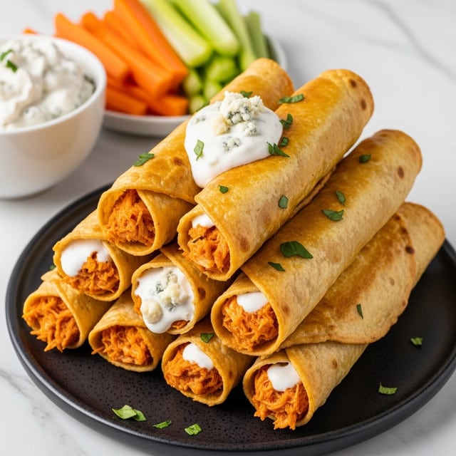 Buffalo Chicken Taquitos Recipe