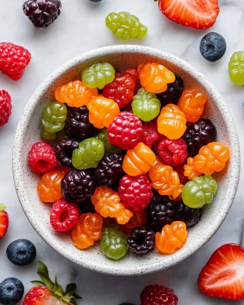 Homemade Fruit and Vegetable Snacks with Gelatin Recipe