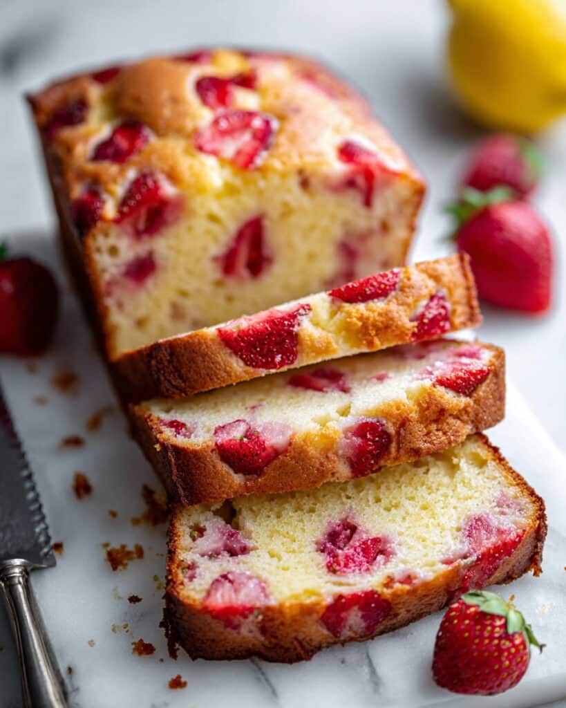Strawberry Lemonade Quick Bread Recipe