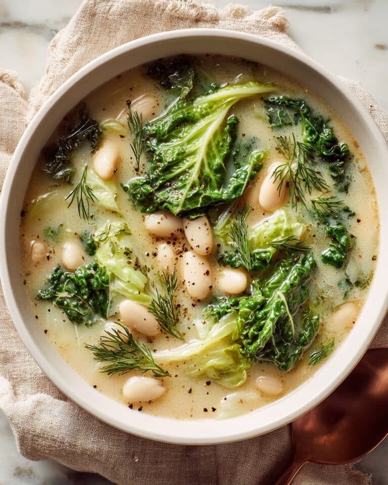 Lemon Dill Cabbage Soup Recipe