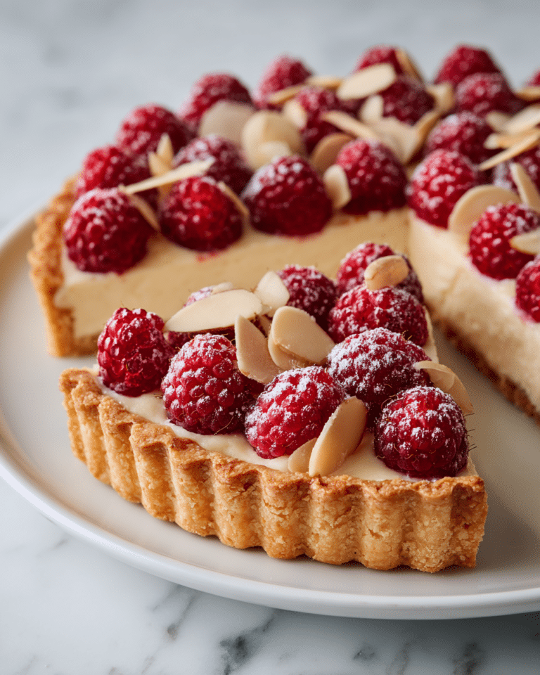 Raspberry Almond Tart Recipe