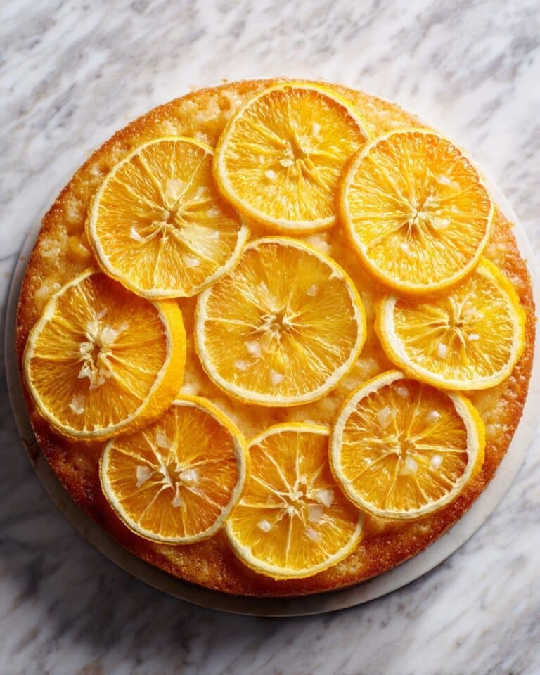 Upside-Down Orange Glow Cake Recipe