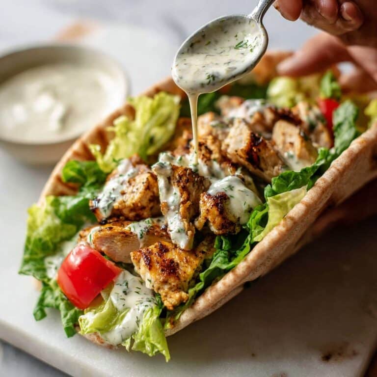 Chicken Shawarma with Garlic Sauce Recipe