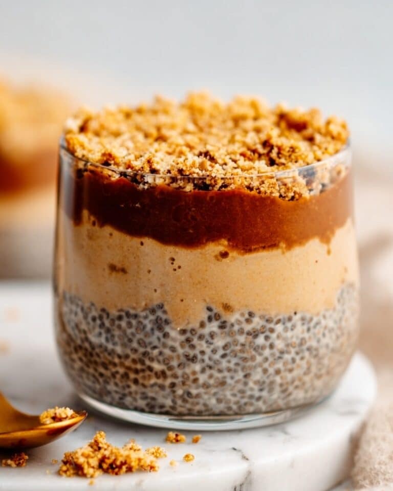 Apple Crumble Chia Pudding Recipe