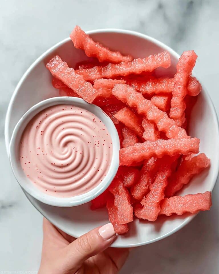 Deliciously Fun Healthy Watermelon Fries for Summer Snacking Recipe