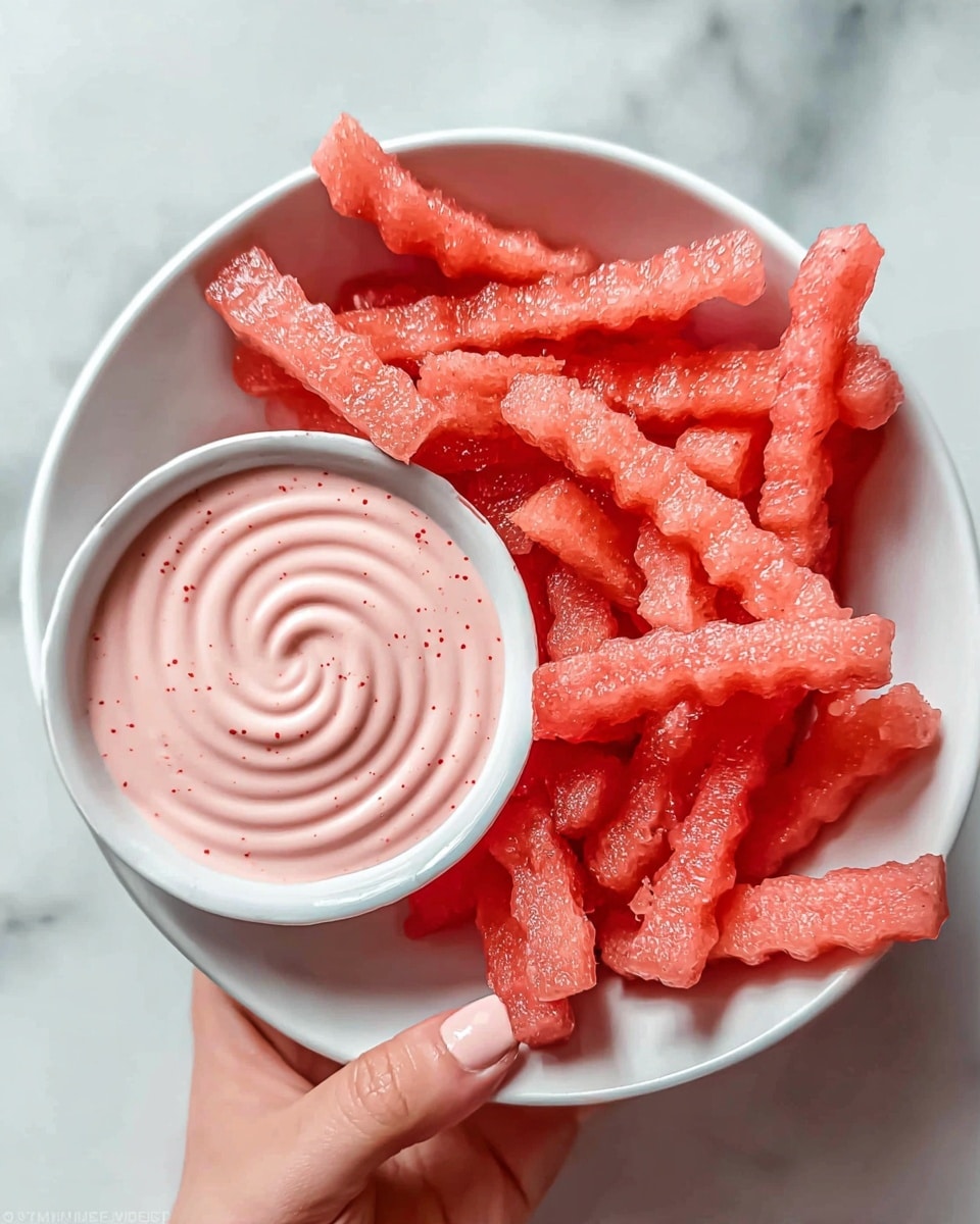 Deliciously Fun Healthy Watermelon Fries for Summer Snacking Recipe