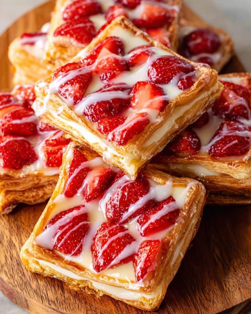 Strawberry Cream Cheese Danish Recipe