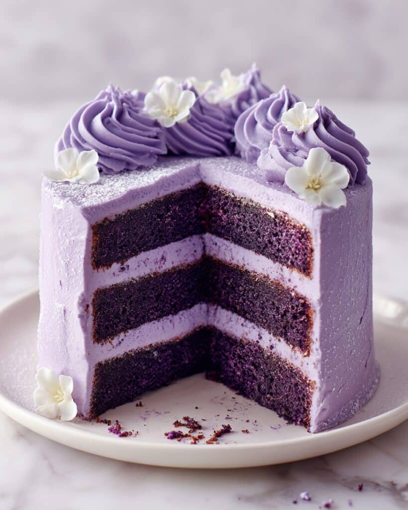 Blueberry Velvet Cake: Perfectly Sweet & Tangy Recipe