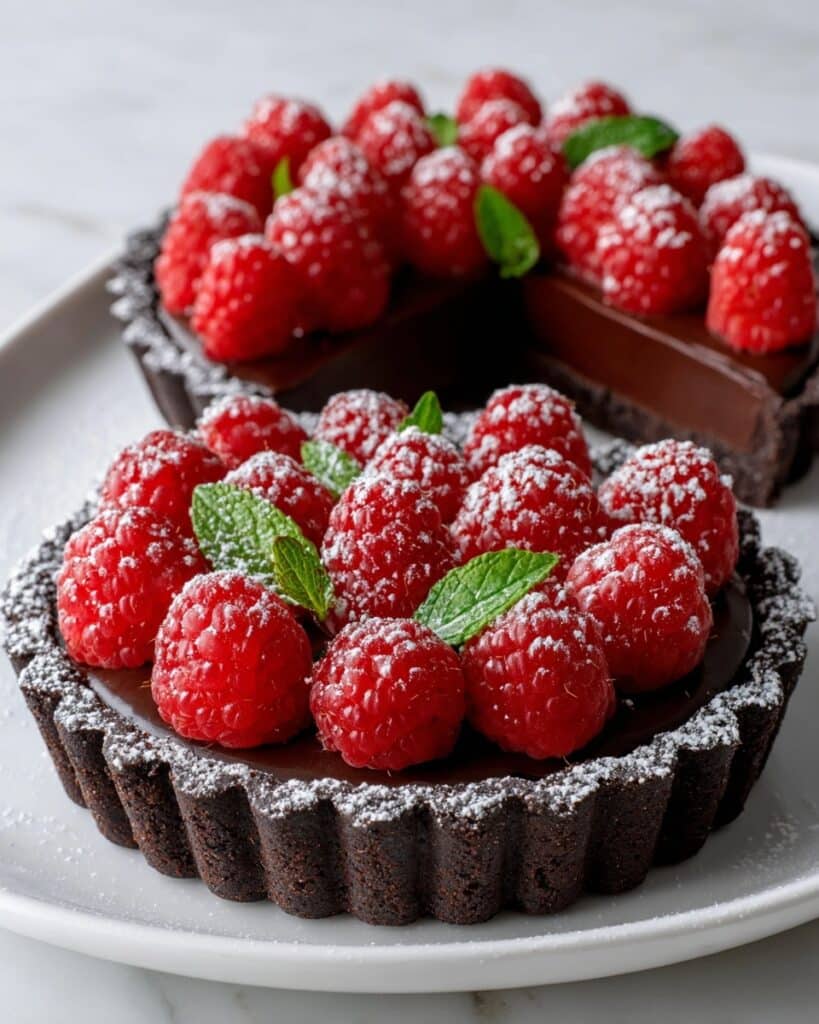 Chocolate Raspberry Tart Recipe