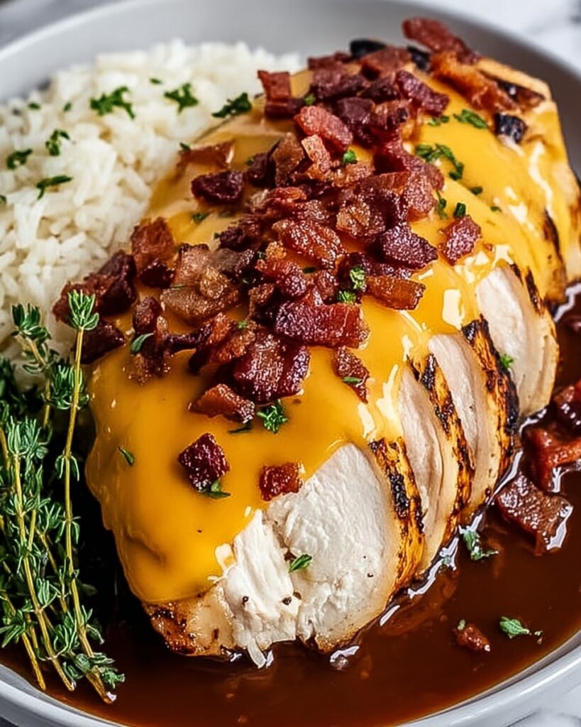 Cowboy BBQ Bacon Cheddar Chicken Recipe