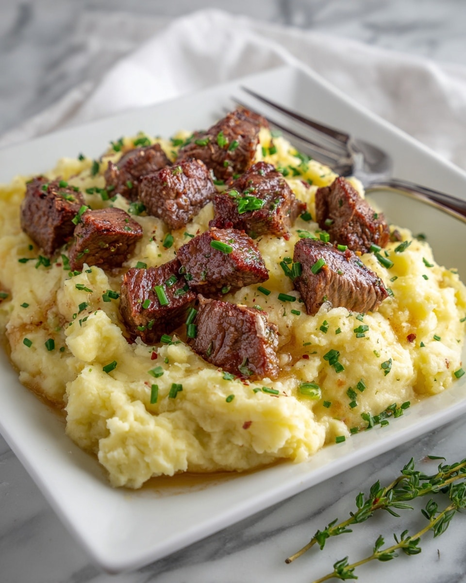 Garlic Butter Steak Bites Recipe