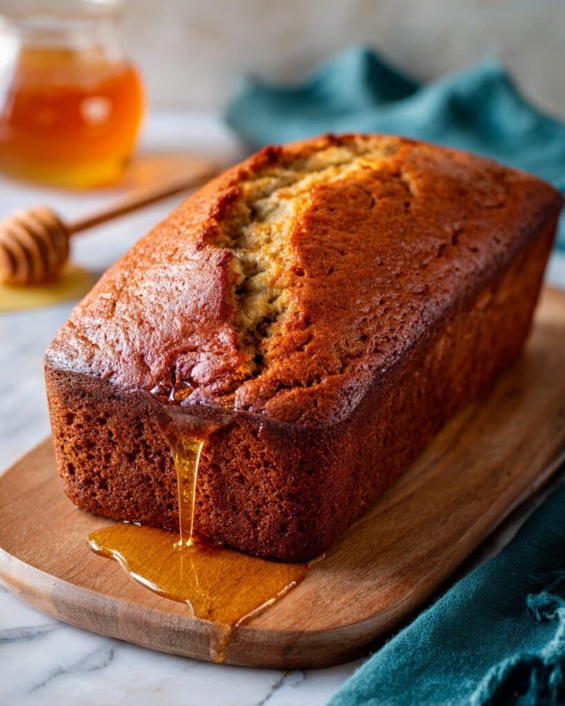 Simple Honey Banana Bread Recipe