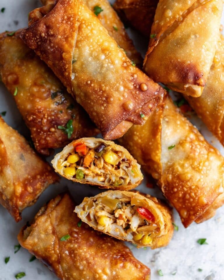 Chili’s Southwestern Egg Rolls (Copycat Recipe with Avocado Ranch) Recipe