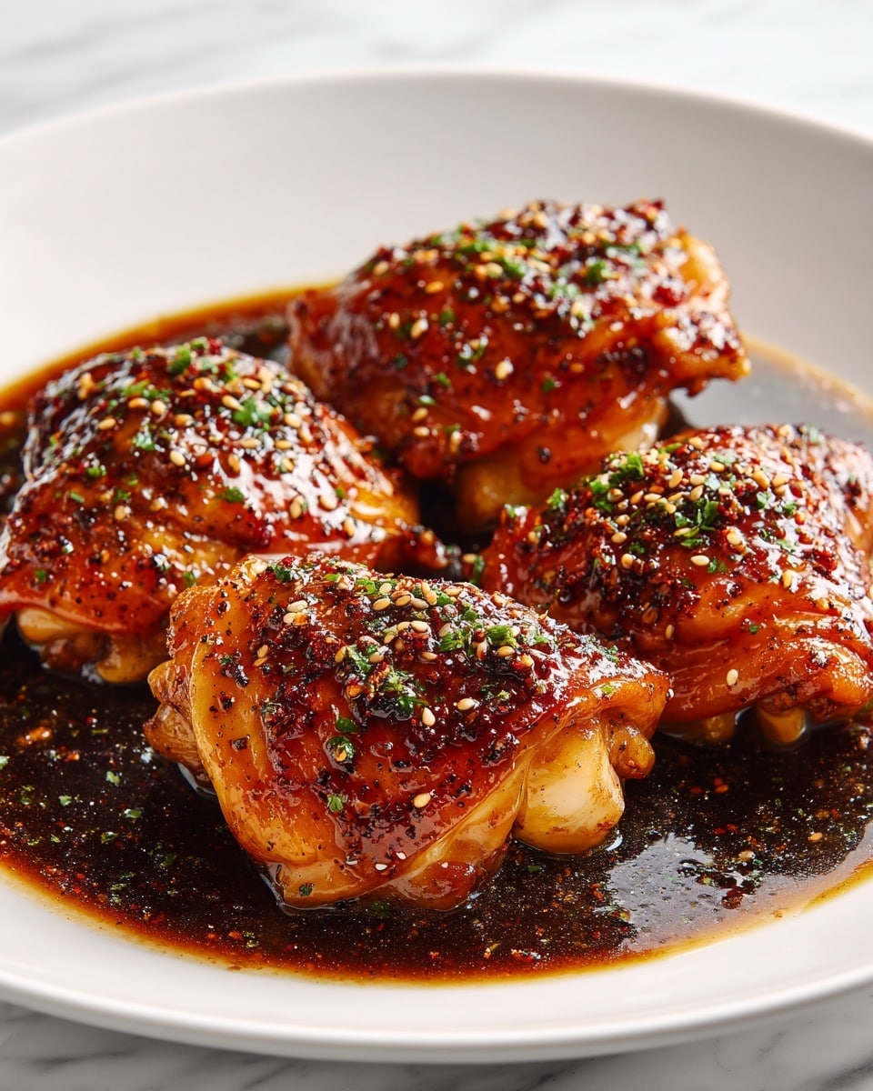 Maple Glazed Chicken Thighs Recipe