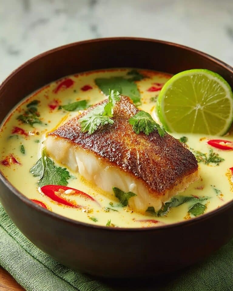 Coconut Lime Fish Soup Recipe