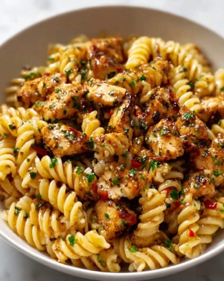 Honey Pepper Chicken Pasta Recipe